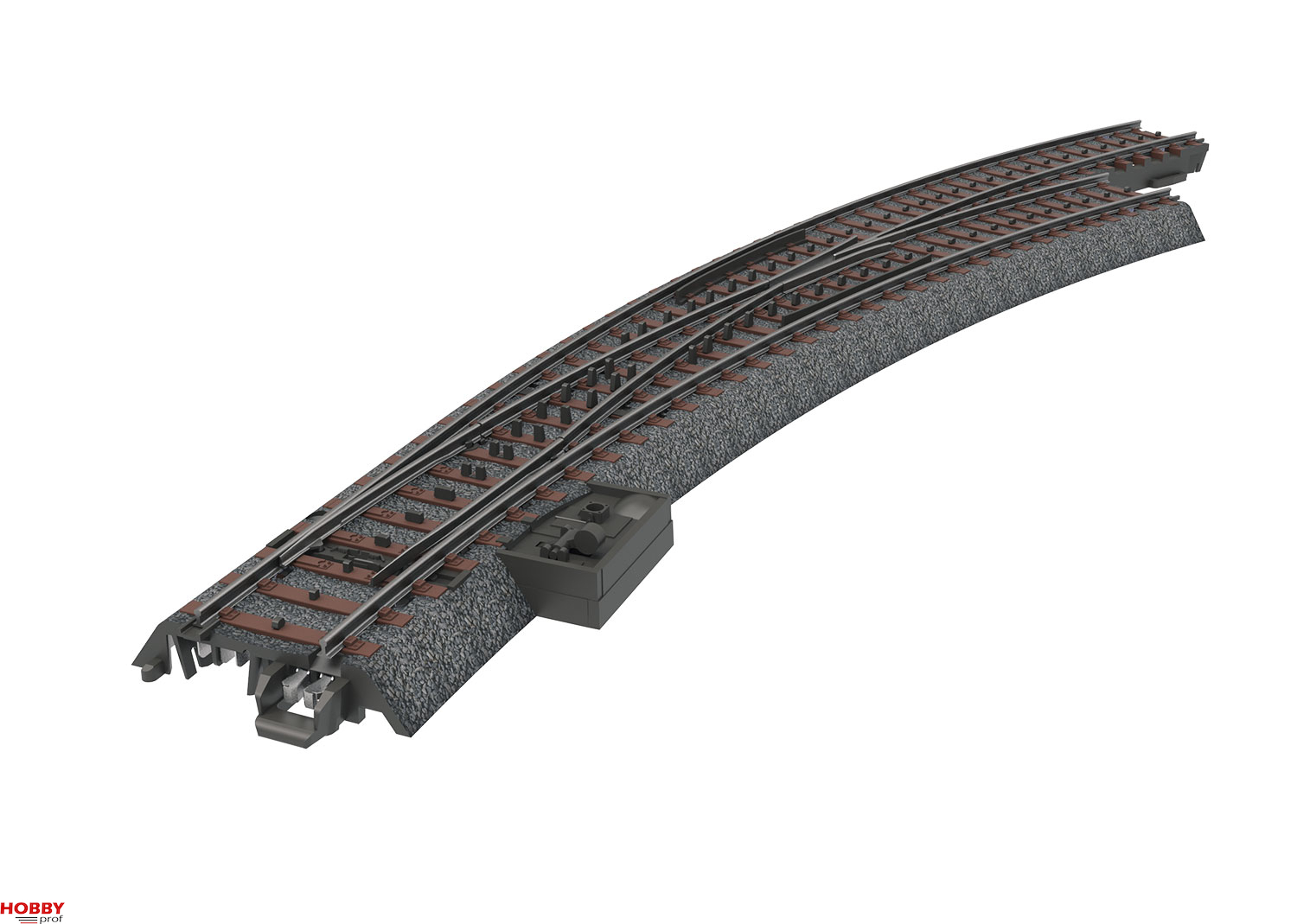 Märklin 24315 Curved C Track Track R3 15° Special Piece For R3 Curved Turnout 
