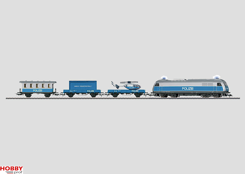M rklin Police ER20 Diesel Locomotive Train Set AC Schaal 1 87
