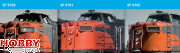 SP 9100 Diesel Locomotive 'Modified' (DC+Sound)